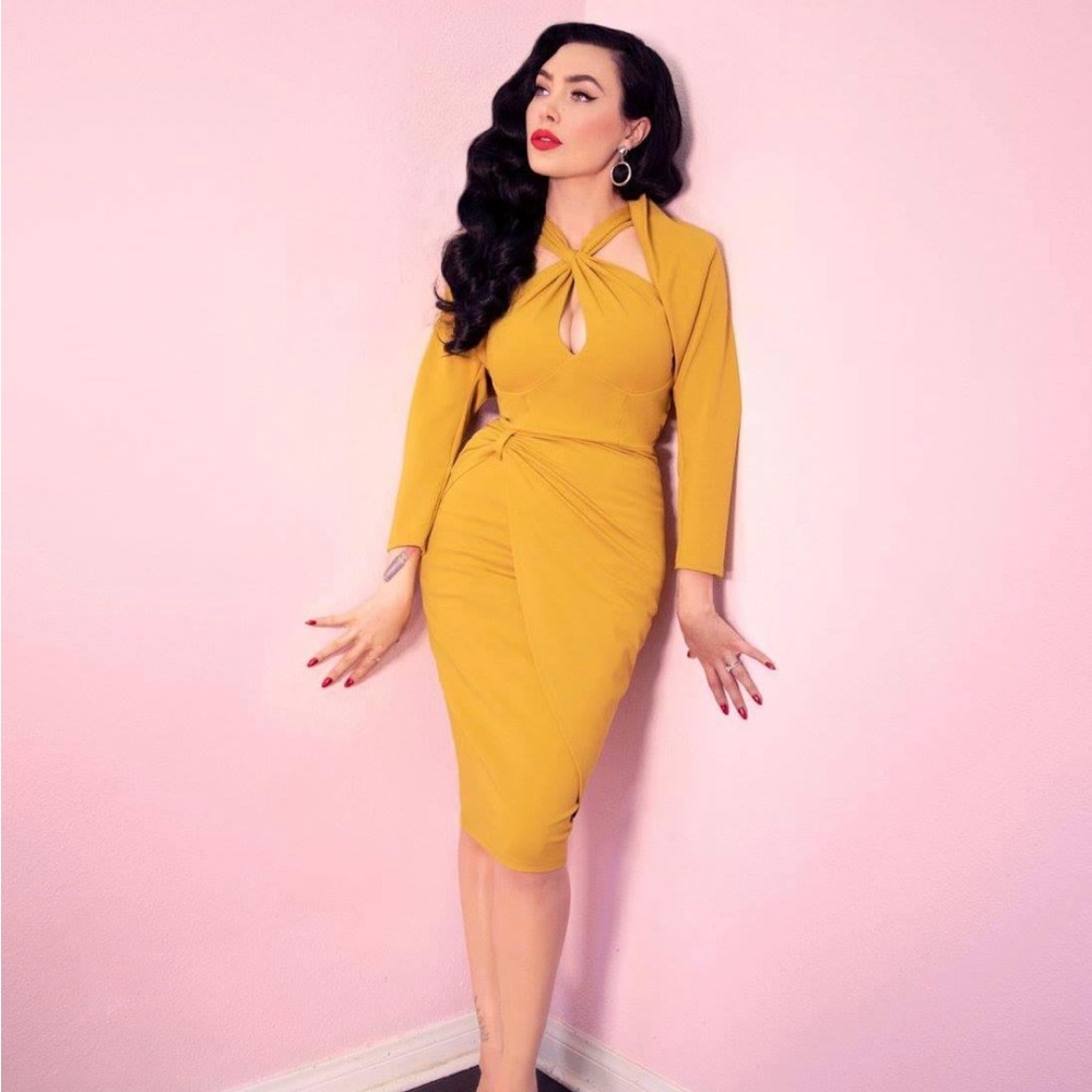 4x Micheline Pitt golden era dress with bolero